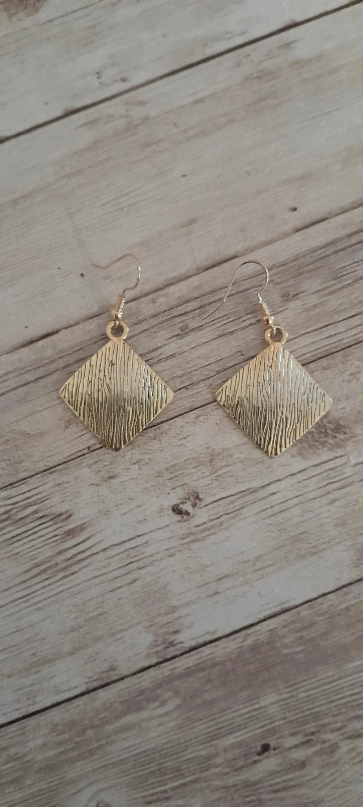 Boucles d'oreilles en métal léger, style Ethnique